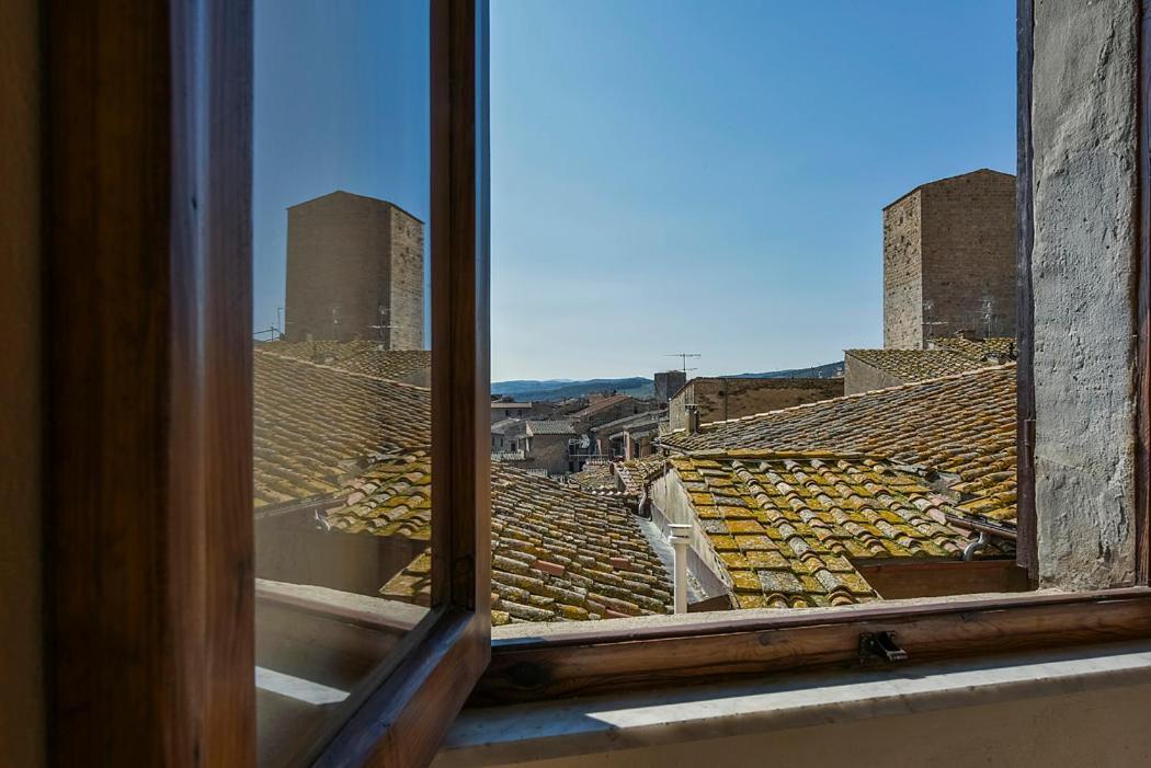 Medieval Palazzo Becci San Gimignano Exterior foto
