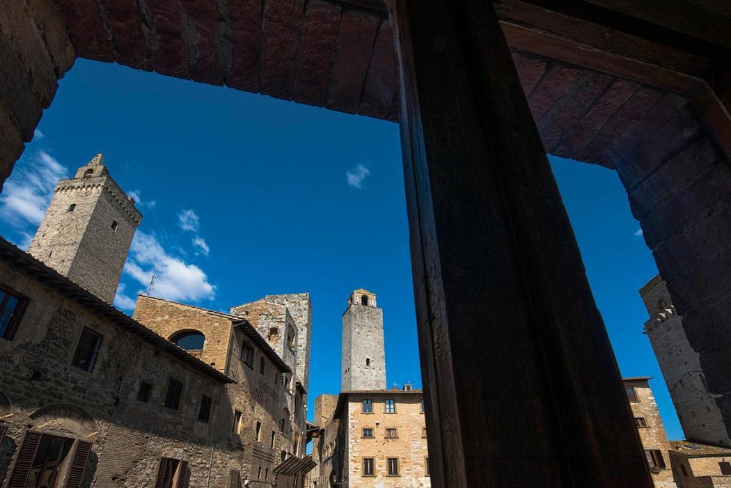 Medieval Palazzo Becci San Gimignano Exterior foto